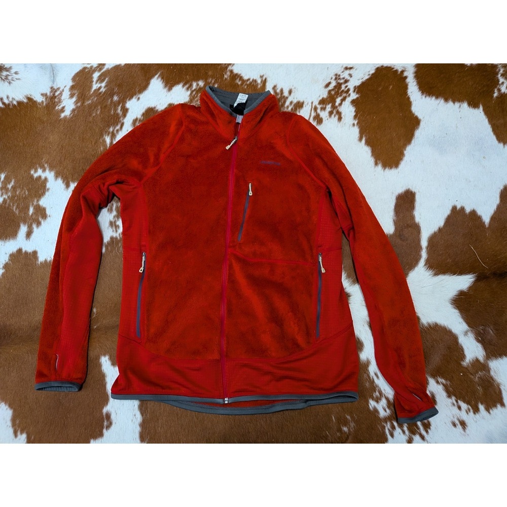 Patagonia R2 Regulator Fleece Jacket Mens XL Red Full Zip Polartec 25136
